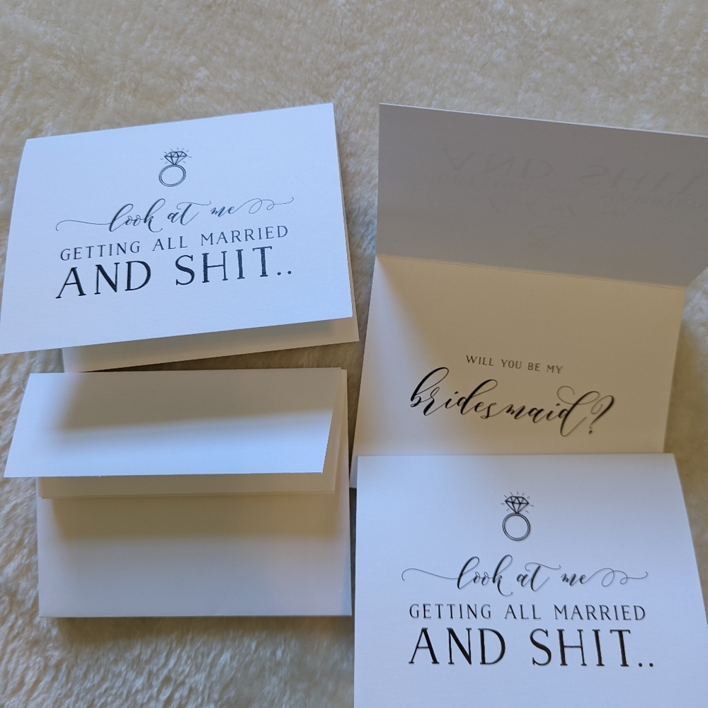 Bridesmaid Proposal Cards